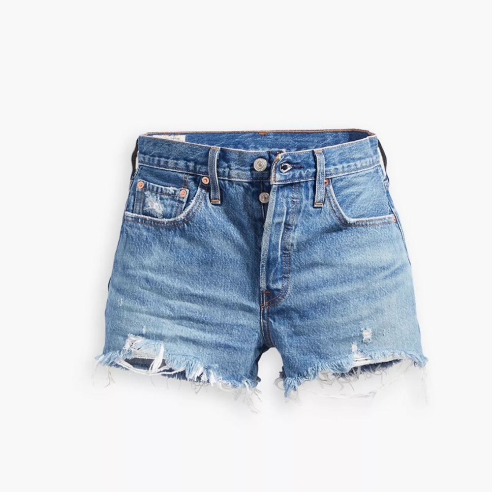 Levi's Premium 501 ORIGINAL FIT HIGH RISE WOMEN'S SHORTS - Size 30 Waist - new